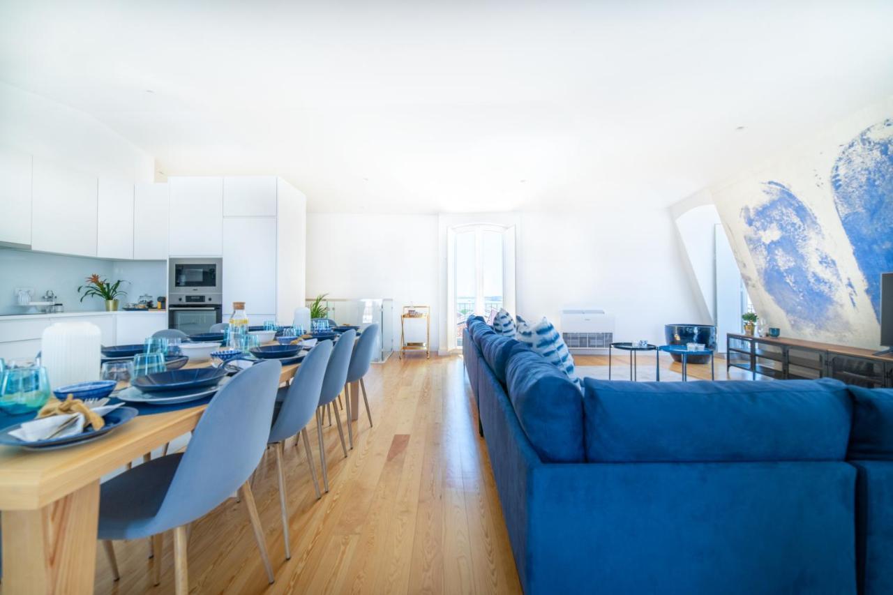 Blue By The River 4 - Unique Penthouse Duplex With A View Lisboa Εξωτερικό φωτογραφία